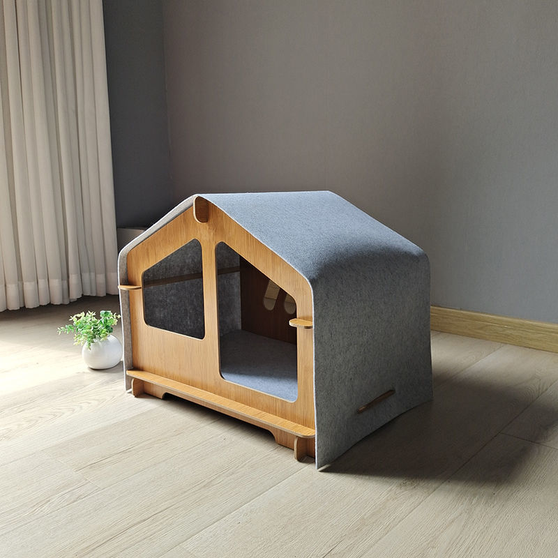 Wooden Cat House