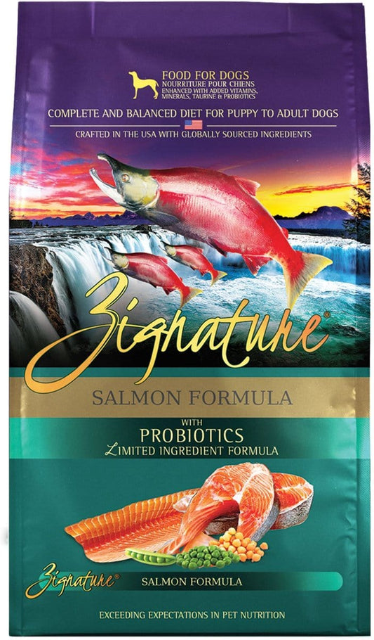 Zignature Limited Ingredient Diet Grain Free Salmon Recipe Dry Dog Food