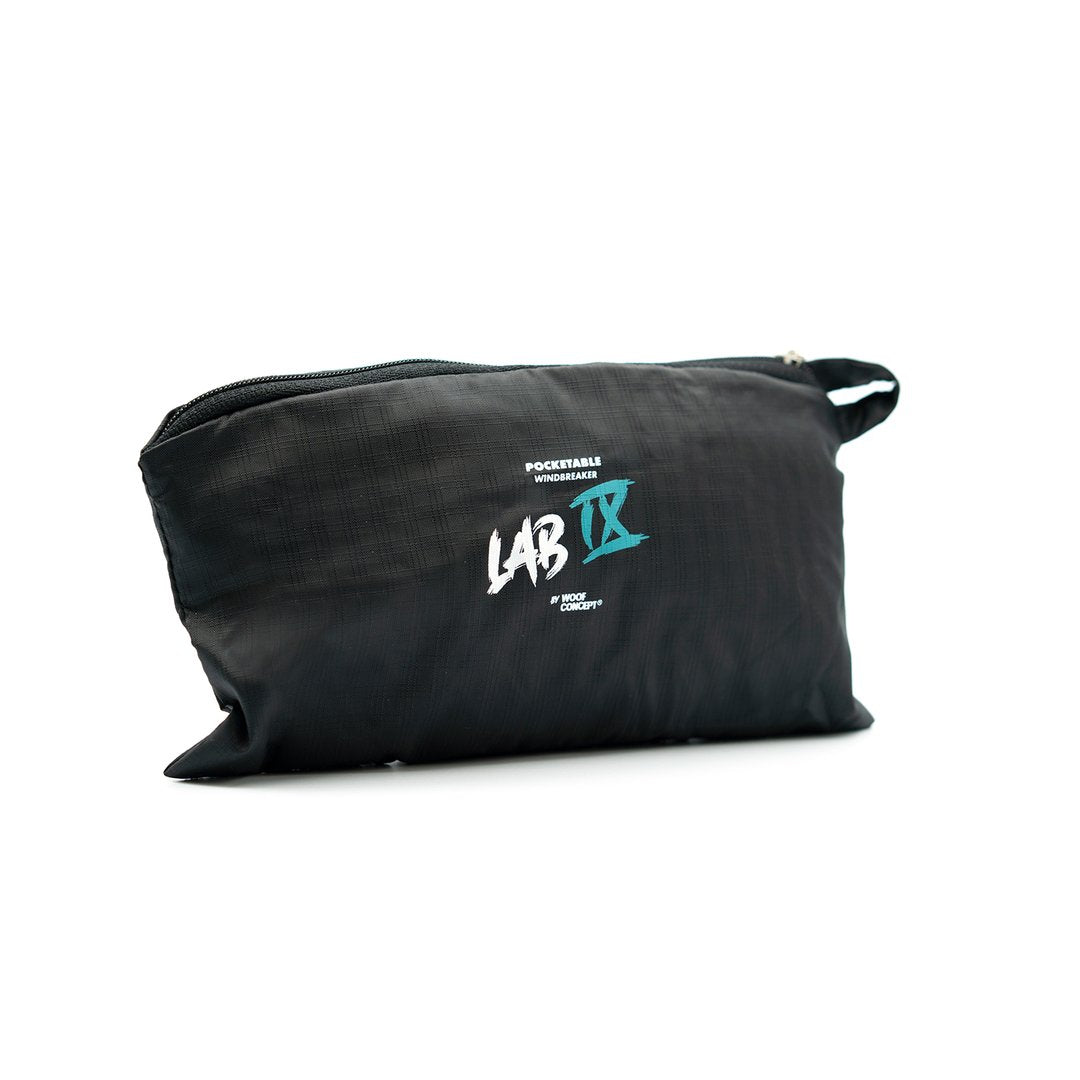 Woof Concept Arrow Black Reflective Windbreaker